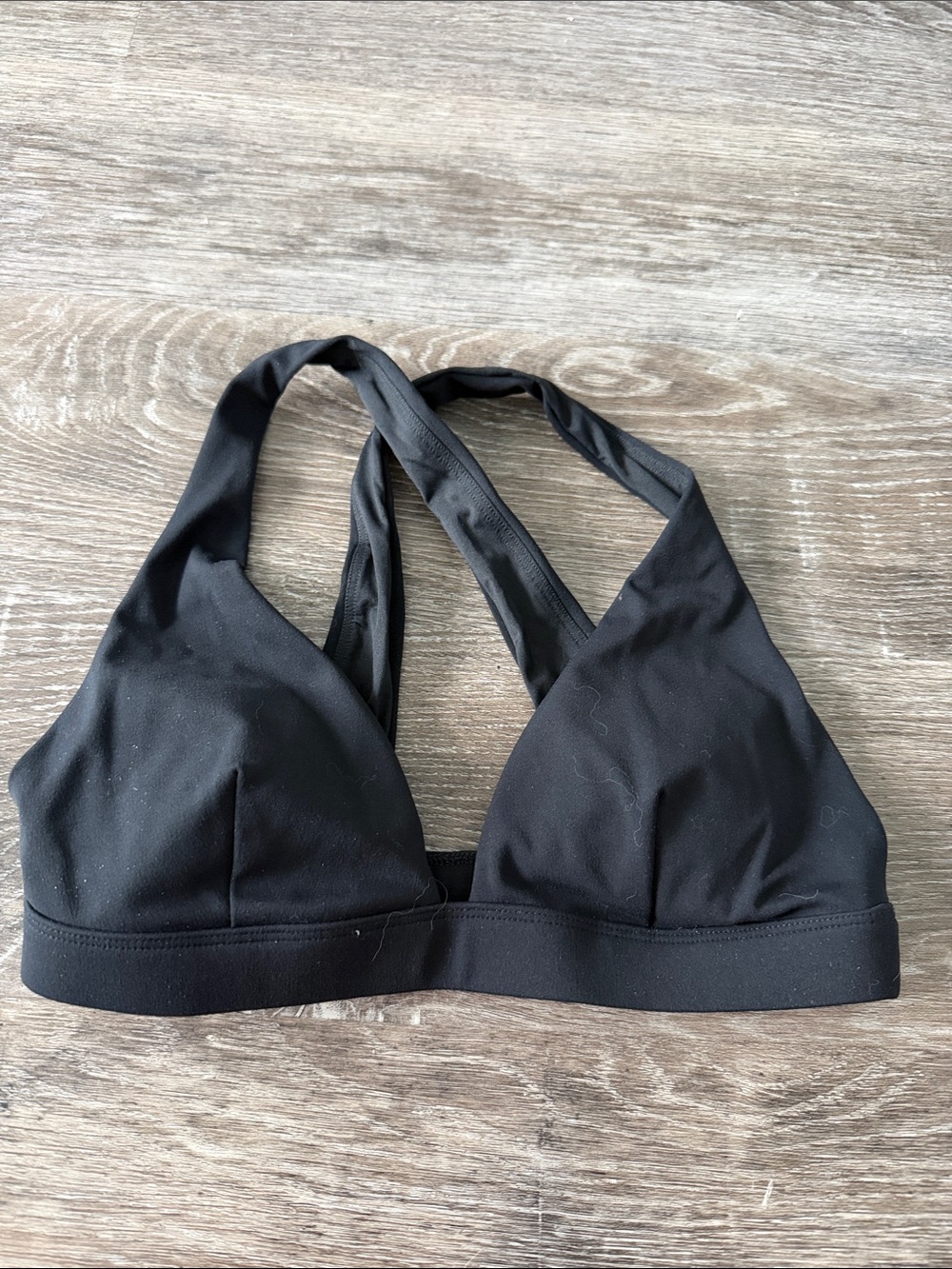 Garage Black Wireless Bralette with Wide Straps